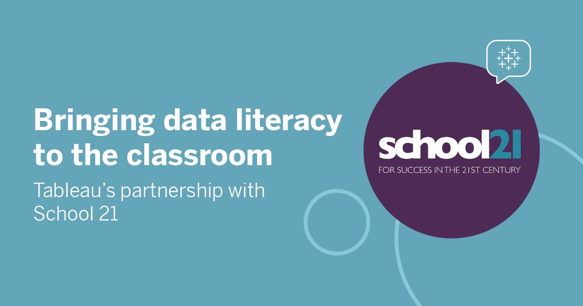 Tableau brings data literacy to the classroom at School 21